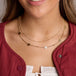Texas A&M Gem Necklace