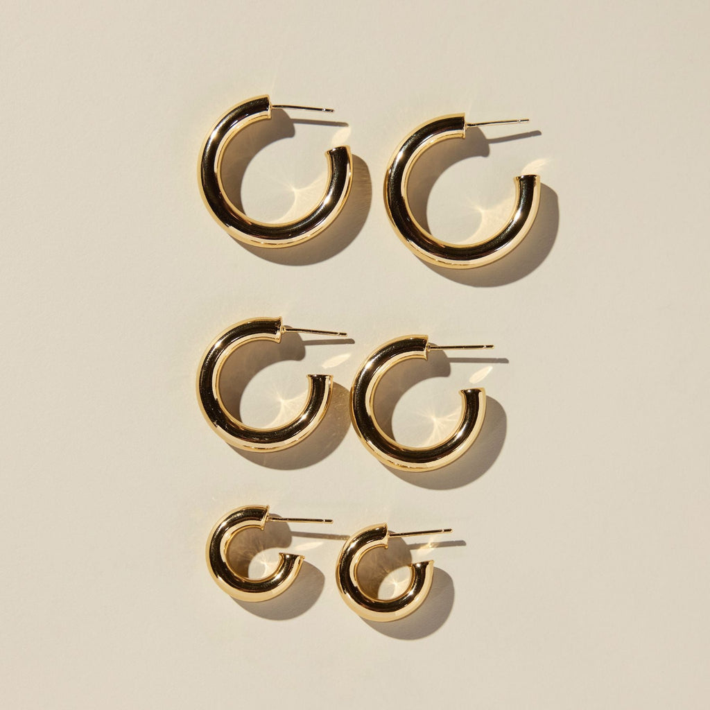 Square Statement Hoops main image 0