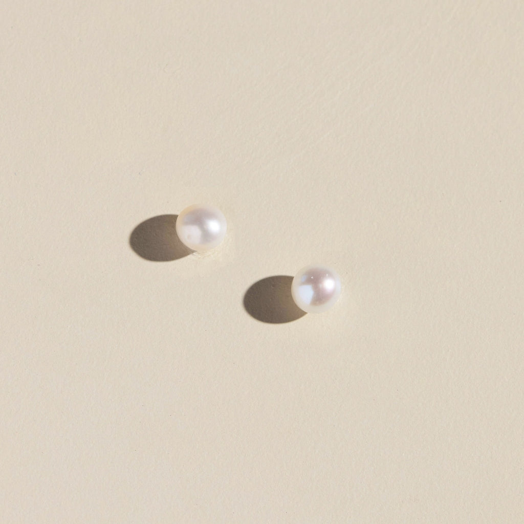 Classic 6mm Ball Stud - Pearl