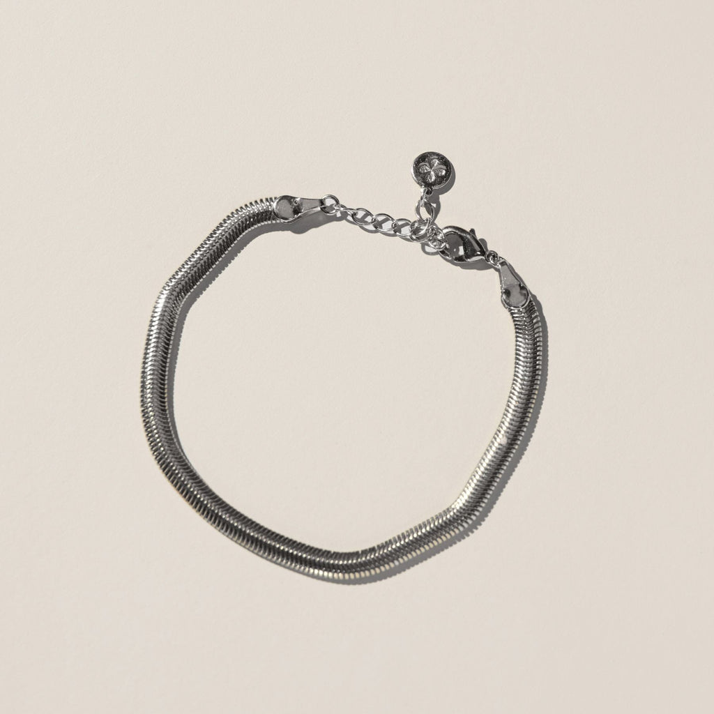 Nikki Smith Designs • Micro Silver Herringbone Bracelet main image 1