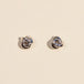 Silver Mini Knot Stud Earrings