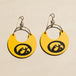 Yellow University of Iowa Hawkeye