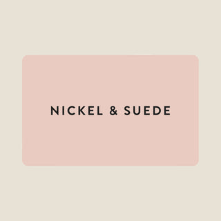 Physical Nickel & Suede Gift Card - Nickel & Suede