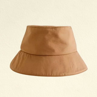 Rylee Bucket Hat - Nickel & Suede