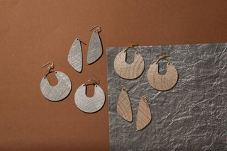 Earring of the Month - Nickel & Suede