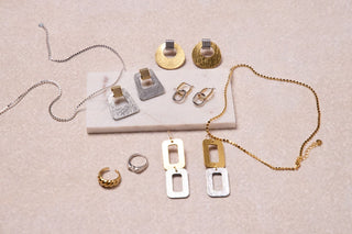 Mixed Metals - Nickel & Suede