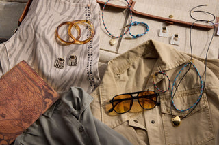 The Summer Shop - Nickel & Suede