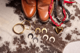 The Western Collection - Nickel & Suede