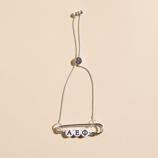 Sorority Safety Pin Bracelets