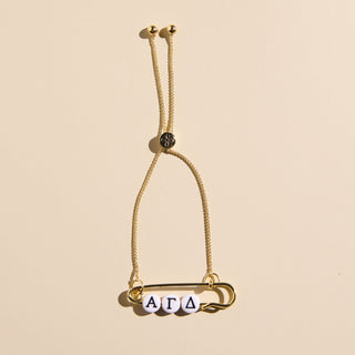 Sorority Safety Pin Bracelets