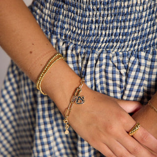 Auburn University Charm Bracelet