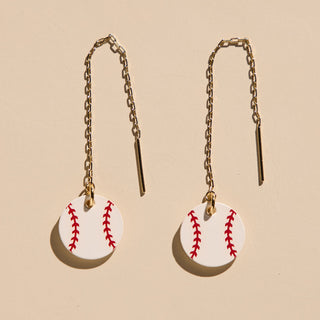 Slugger Threader Earrings