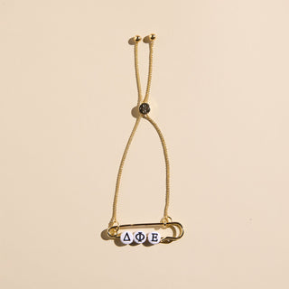 Sorority Safety Pin Bracelets