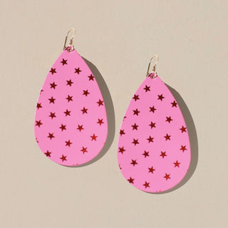 Dream House Pink Star Teardrops