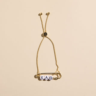 Sorority Safety Pin Bracelets