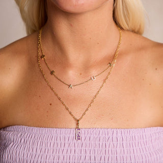 LSU Charm Necklace