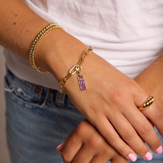LSU Enamel Charm