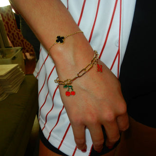 University of Nebraska Charm Bracelet