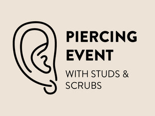 Piercing Event with Studs & Scrubs