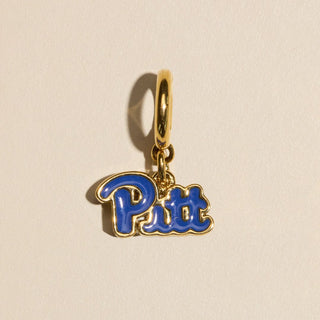 University of Pittsburgh Enamel Charm