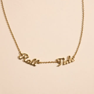 University of Alabama Roll Tide Script Necklace