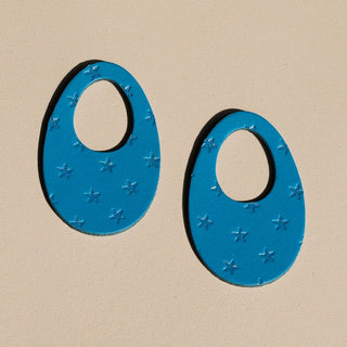 Seabreeze Star Olivia Leather Hoop Charms