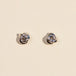 Silver Mini Knot Stud Earrings