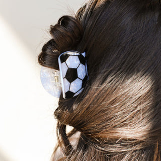 Soccer Ball Hair Clip