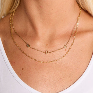 Auburn University "WDE" Initial Necklace