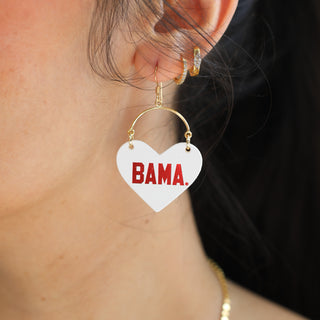 White University of Alabama BAMA Lover