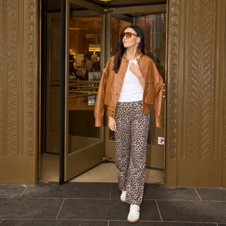 Amber Skye Sunglasses - Nickel & Suede