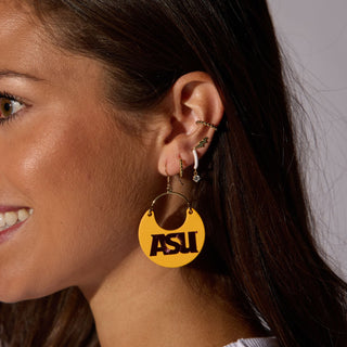 Arizona State University Gift Set - Nickel & Suede