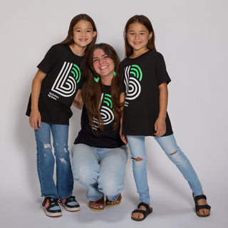 Big Brothers Big Sisters Electric Green Sweethearts - Nickel & Suede