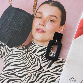 Black Logan - Nickel & Suede