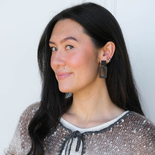 Black Logan - Nickel & Suede