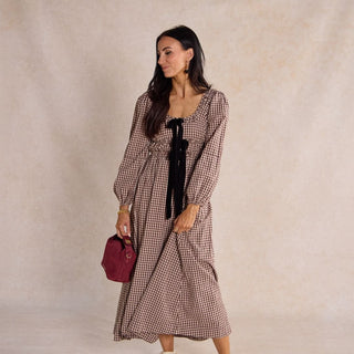 Black Rowan - Nickel & Suede