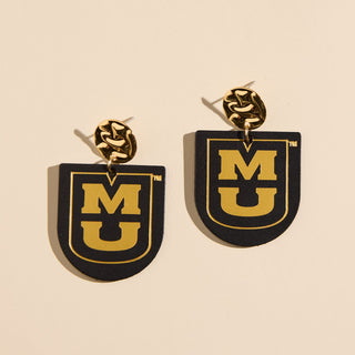 Black University of Missouri Harpers - Nickel & Suede