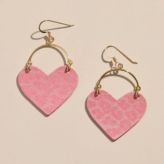 Blush Leopard Shimmer Lover - Nickel & Suede