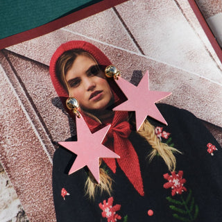 Bubblegum Astrid - Nickel & Suede