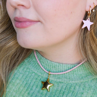 Bubblegum Tate - Nickel & Suede