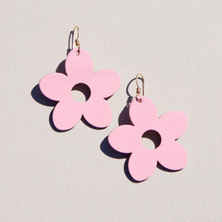 Cameo Petal - Nickel & Suede