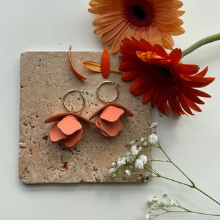 Cantaloupe Margot - Nickel & Suede