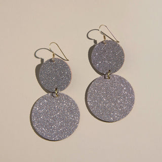 Champagne Sparkle Devon - Nickel & Suede