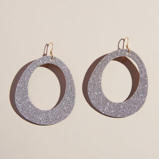 Champagne Sparkle Willows - Nickel & Suede