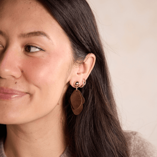 Chocolate Weston - Nickel & Suede