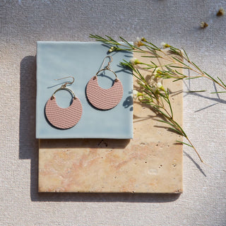 Cocoa Blush Nina - Nickel & Suede