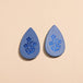 Cornflower Floral Stamp Post Teardrop