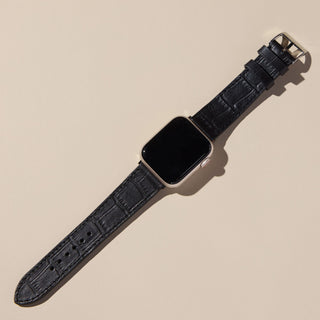 Croc Apple Watch Band Bundle - Nickel & Suede