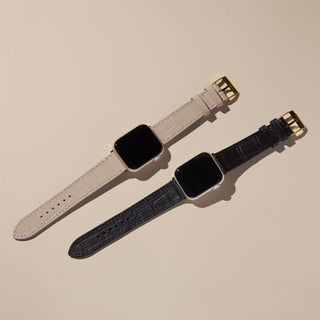 Croc Apple Watch Band Bundle - Nickel & Suede