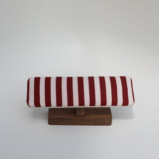 Custom Bracelet Display Stand - Nickel & Suede
